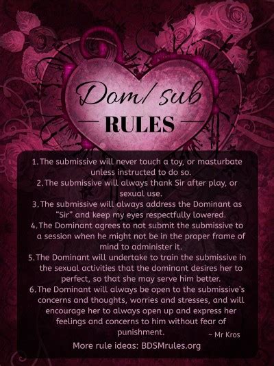 Some Daily Rules and Routines for the Submissive – BoundYou